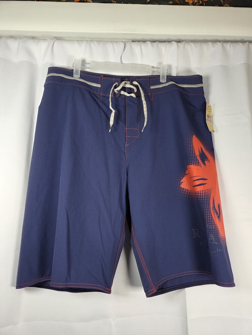 Tommy Bahama NEW Relax Board Shorts unlined Men’s 38 Blue Bloom Raider $98